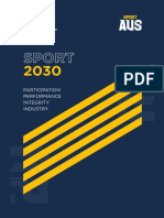 AUSTRALIA Planificación deportiva - Plan Nacional Deportivo 2030 Australia (inglés).pdf