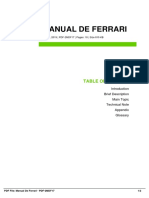 Manual de Ferrari