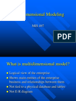 Multidimensional Modeling