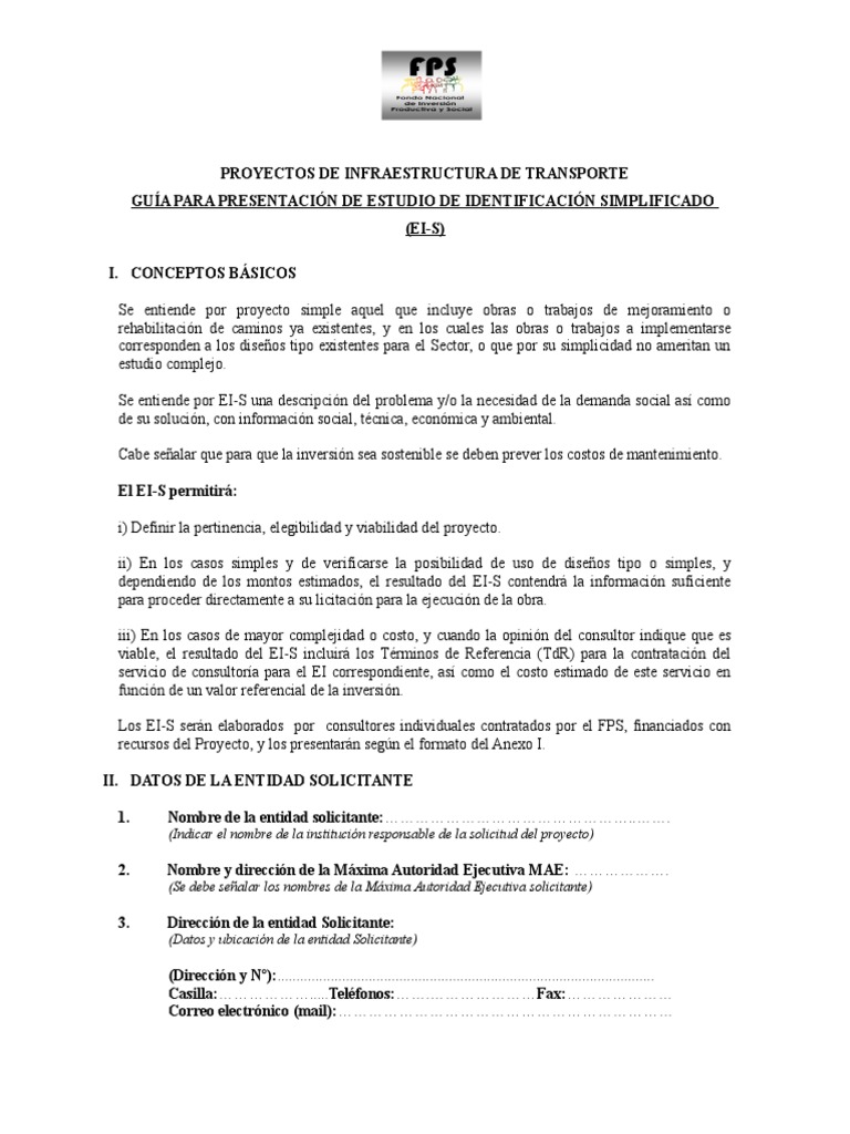 Guia de Proyectos de Transporte | PDF | Gobierno local | Transporte