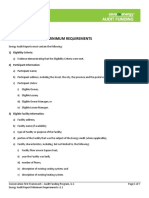 Energy Audit Requirements