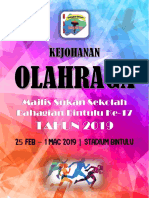 Buku Program Kejohanan Olahraga MSSB 2019 PDF