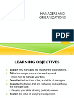 Chapter 01 - Managers & Organizations