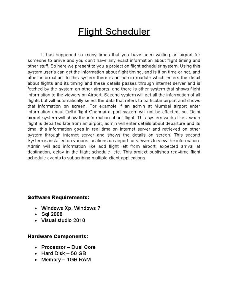 flight-scheduler-software-requirements-pdf-airport-air-traffic