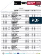 Startlist: Maribor World Cup DH - Elite Men