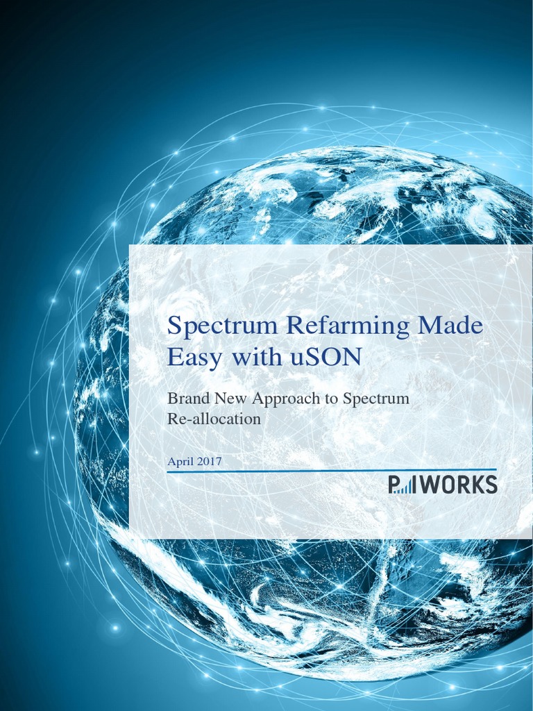 Spectrum Refarming Made Easy With Uson Pdf Lte Telecommunication
