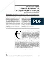Dialnet LaDeudaYLasClasesSocialesEnLaPrimitivaRepublicaRom 5411199 PDF