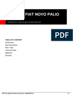 Manual Fiat Novo Palio 2013