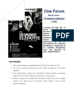 Cine Forum - El Hombre Elefante