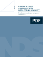 Chronic Illness and People With Intellectual Disability: Prevalence, Prevention and Management