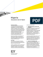 21 July Nigeria - New Pension Rules for Nigeria