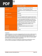 PROJ6000_assessment 3 Brief_November 2018