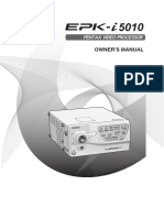 Endoscopic Video Processor Manual
