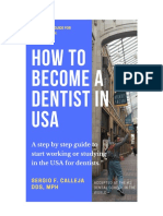 How to Become a Dentist in USA SAMPLE