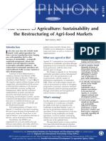 The Chains of Agriculture Sustainability and The R
