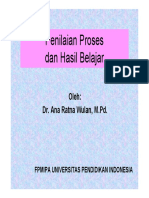 Asesmen Proses Dan Hasil Belajar PDF