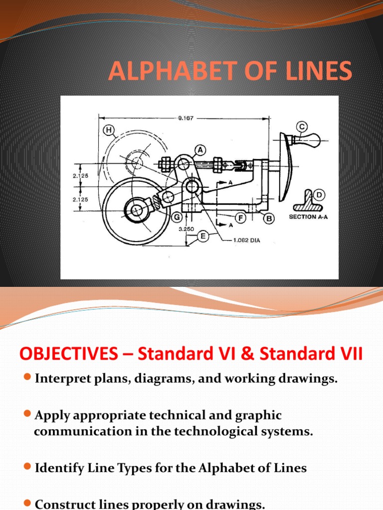 Alphabet of Lines2 | PDF | Technical Drawing | Drawing