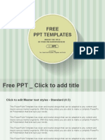 Abstract Green Background Pattern Design PowerPoint Templates Standard