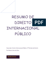 Resumo de Direito Internacional Público