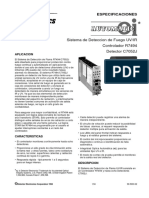 Manual en Espanol Controlador R7494 y Detector UVIR C7052J PDF