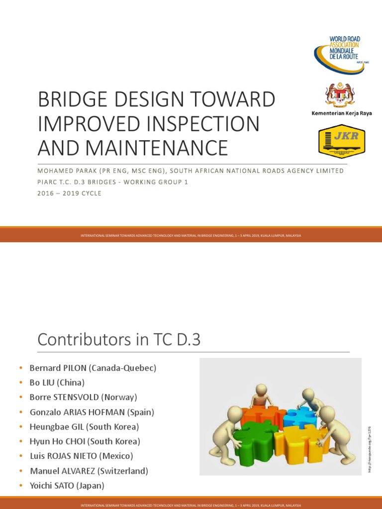 Bridge Design for Inspection & Maintenance | PDF | Concrete | Bridge
