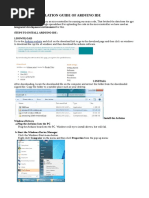 Installation Guide of Arduino Ide