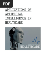 Applications of Artificial Intelligence in Healthcare