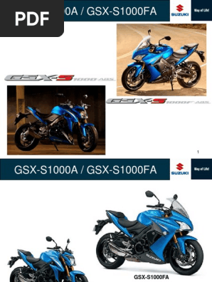 GSX-S1000F サービスマニュアル スズキ SUZUKI（スズキ） GSX-S1000/F サービスマニュアル 99600
