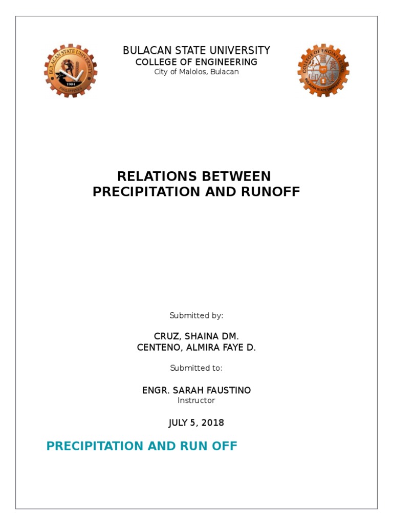 Chap7 Run Off Volume | PDF | Surface Runoff | Stream
