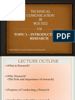 Topic 1 Introduction To Research - Compressed PDF