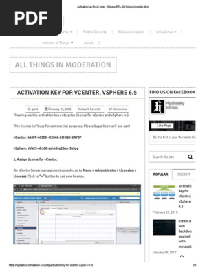 Vmware vcenter license comparison