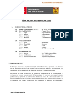 Plan Municipio Escolar 2019