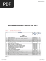 EM Waves & Transmission Lines