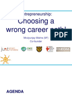 Choosing A Wrong Career Path