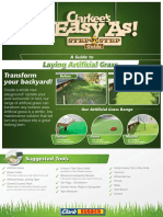 Laying Artificial Grass: Transform Your Backyard!
