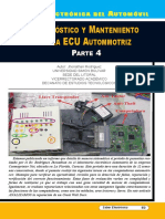 Diagnóstico y Mantenimiento de La ECU Automotriz IV