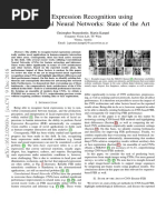 Facial Expression Recognition Using Convolutional Neural Networks: State of The Art