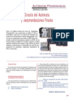 SE224 Lección 14 Circuito del autómata y recomendaciones finales