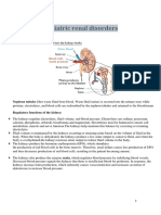 Pediatric Renal Disorders