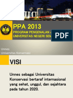 PPA 2013 - Pengenalan Unnes Ali Formen
