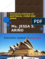 Ms. Jessa S. Ariño Bse 4B, Cbsua: Australia, China and Japan