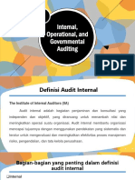 Audit Internal dan Operasional Pemerintah