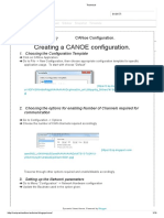 Creating A CANOE Configuration.: Technical