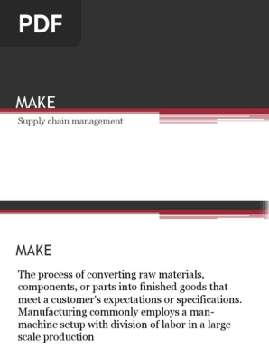 Make