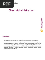 AZ - SAPBasis - Client Adminstration - Class8