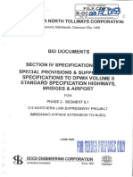 Segement 8.1 Item SS 208 Bituminous Treated Plant Mix Base Course