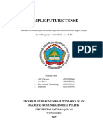 Simple Future Tense (SFT