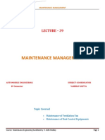 Maintenance Management 39