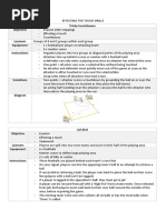 touch effecting the touch drills