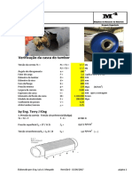 Máquinas de Manuseio de Materiais - Verificação da Casca do Tambor